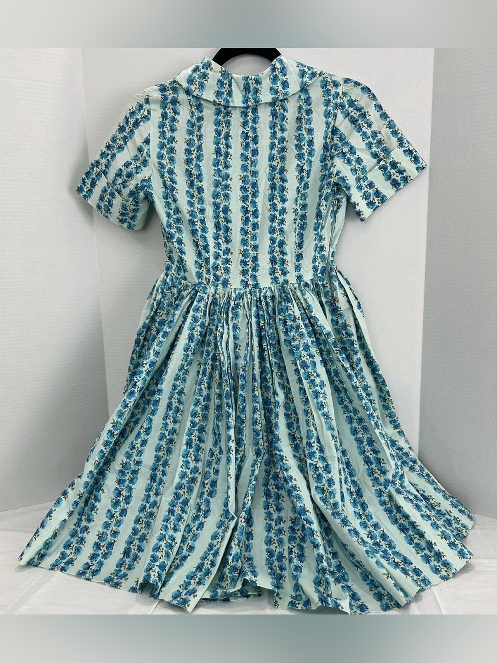 Vintage 1950’s Blue Floral Dress